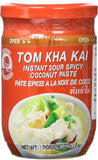 COCK INSTANT TOM KA SOUR HOT COCONUT SOUP PASTE 227G