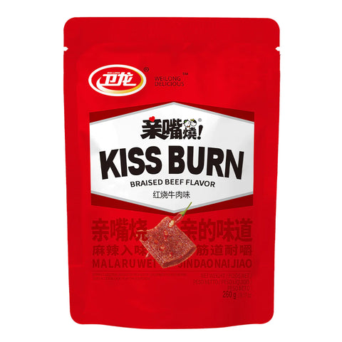 WEILONG, kiss burn braised beef flavour 260g