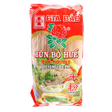 GIA BAO HUNGFAT HF BUN BO HUE NOODLE SIZE L, 400G