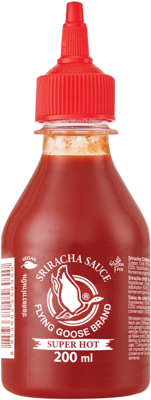 FLYING GOOSE, SRIRACHA SUPER HOT 200G, FLYING GOOSE