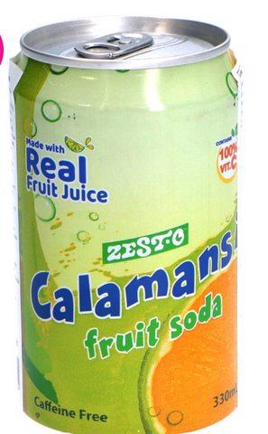 ZEST-O, CALAMANSI SODA WITH HONEY 330ML