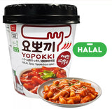 YOPOKKI RICECAKE HALAL HOT & SPICY 120G