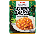 S&B, CURRY SAUCE WITH VEGGIES, MILD, 205ML