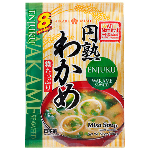 HIKARI MISO, ENJUKU WAKAME MISO SOUP 156G