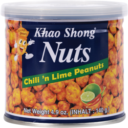 KHAO SHONG, PEANUT WITH CHILI & LIME 140G