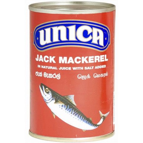 UNICA, JACK MACKEREL IN NATURAL JUICE WITH SALT 425G