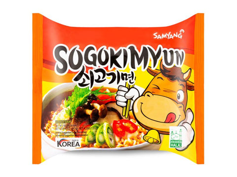 Samyang, Sogokimyun Hot Beef Noodles Soup 120g