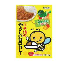 HACHI, INSTANT CURRY HACHIBO NO YASASHII 130G