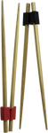 JADE TEMPLE Essstabchen Bambus mit Helfer L=22,5 cm 2 farbig 25