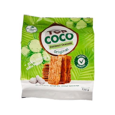 Top coco, coconut cracker 150g 2 flavours