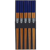 NF, CHOPSTICKS AND REST 5 MIX BLUE, 1PAIR