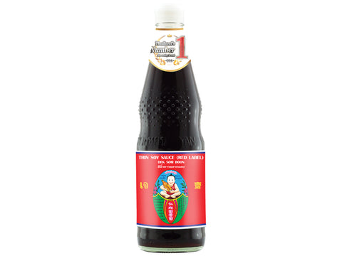 DEK SOM BOON, HEALTHY BOY, THIN SOY SAUCE FORMULA D 700ML