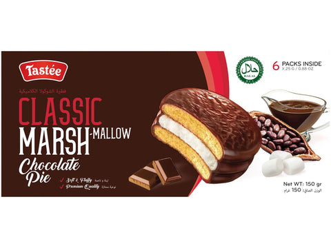 TASTEE, CHOCOLATE PIE MARSHMALLOW 150G