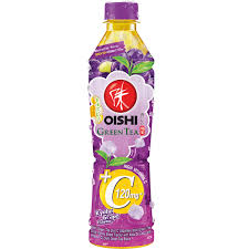 OISHI GREEN TEA KYOHO GRAPE 371ML