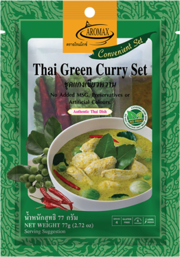 AROMAX SEASONING MIX, GREEN CURRY 77G