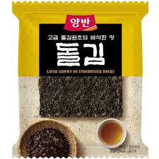 DONGWON, SEAWEED ROASTED, SEASONED, 5 SHEETS 20G