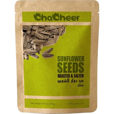 CHA CHA, ROASTED & SALTED SUNFLOWER SEED 130G