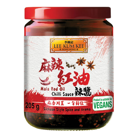LKK, MALA RED OIL CHILLI SAUCE 205G