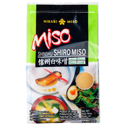 HIKARI MISO SOYBEAN PASTE WHITE SHIRO MISO 400G