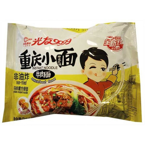 GY, CHONGQING INST NOODLE BEEF FLAVOR 105G