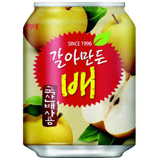 HAITAI, PEAR JUICE DRINK 238ML
