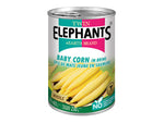 TWIN ELEPHANTS, BABY YOUNG CORN 484G