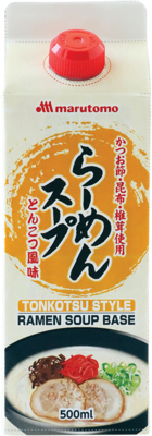MARUTOMO, RAMEN SOUP TONKOTSU STYLE 500ML