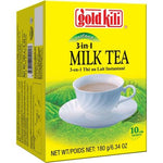 GOLD KILI, 3 IN 1 MILK TEA 10X18G