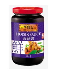 LKK HOI SIN SAUCE 397G, IN GLASS JAR