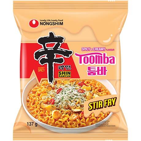 NONGSHIM, SHIN RAMYUN TOOMBA INSTANT NOODLE, 137