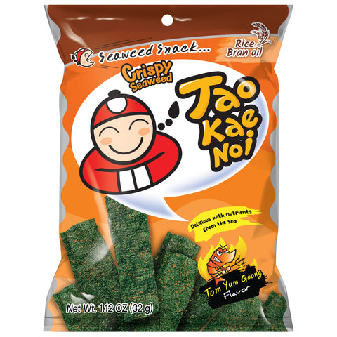 TAO KAE NOI, CRISPY SEAWEED TOMYUM 32G