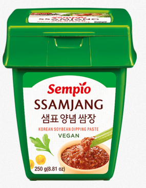 SEMPIO, SOYBEAN PASTE FOR DIPPING 250G, GREEN