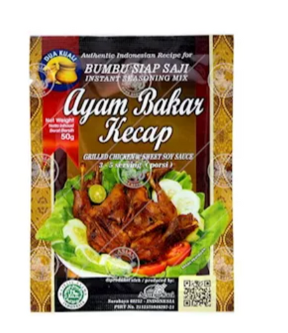 DUA KUALI, BUMBU AYAM BAKAR KECAP 50G