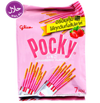 POCKY THAI STRAWBERRY FAMILY PACK 147G