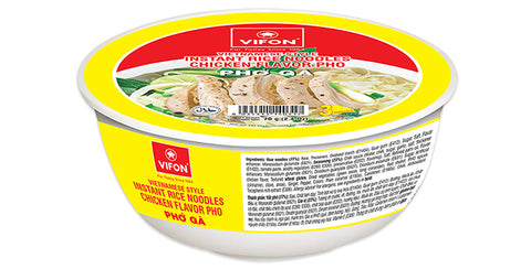 VIFON VIETNAMESE RICE NOODLE CHICKEN IN BOWL 70G