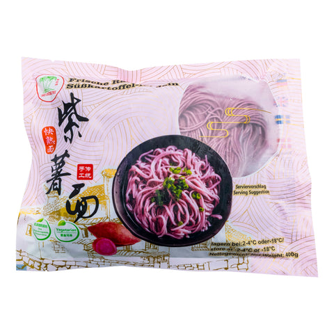 TCT, PURPLE SWEET POTATO FRESH NOODLE 400G