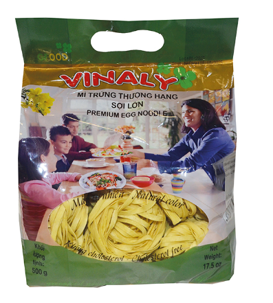 VINALY, EGG NOODLE, THICK, 500G