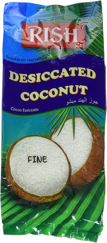 RISH, DESICATED GRATED COCONUT FINE 250G