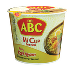 ABC, INSTANT CUP NOODLE CURRY CHICKEN 60G