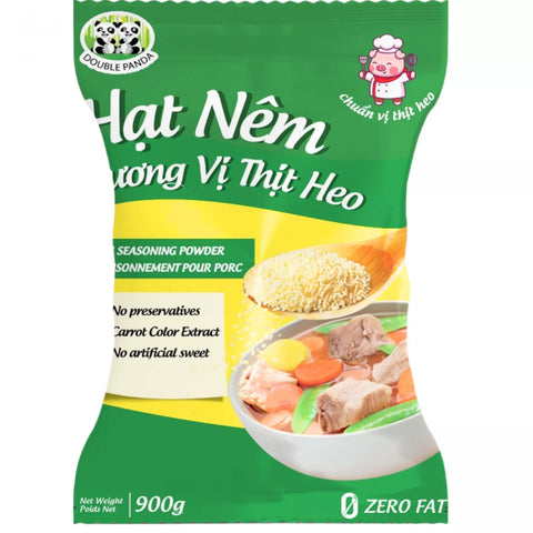 DOUBLE PANDA, PORK SEASONING FLAVOR POWDER 900G Hạt Nêm