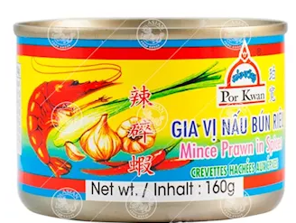 POR-KWAN, Minced Prawn in Spices 160g