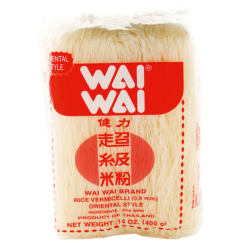 WAI WAI RICE VERMICELLI 400G RED