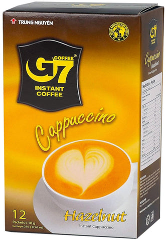 TRUNG NGUYEN, CAPPUCCINO COFFEE 12X 18G