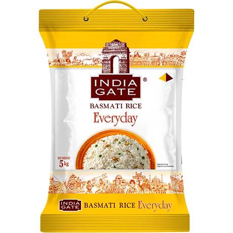 INDIA GATE, BASMATI RICE EVERYDAY 5KG
