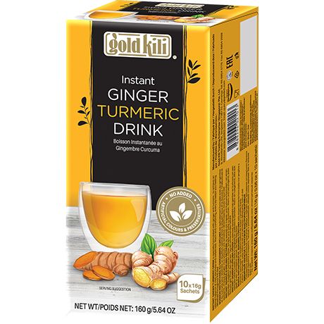 GOLD KILI, INST TURMERIC DRINK 10X16G
