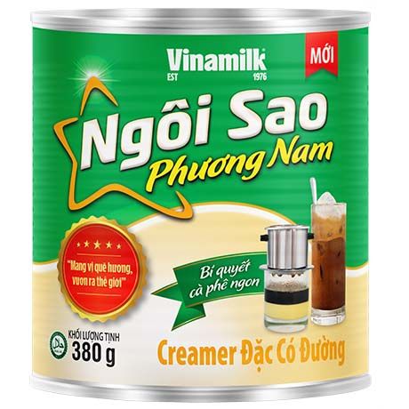VINAMILK, CONDENSED MILK NGÔI SAO PHƯƠNG NAM, 380G