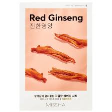 FACIAL MASK WITH GINSENG