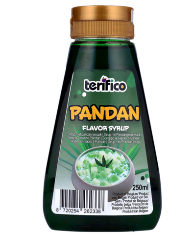 TERIFICO, PANDAN FLAVOR SYRUP 250ML