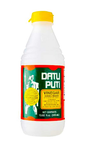 DATU PUTI, VINEGAR PET BOTTLE SUKANG MAASIM, 385ML