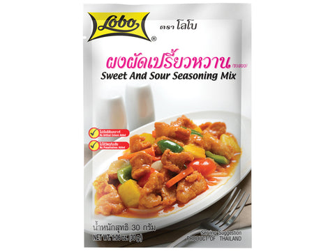 LOBO, SWEET AND SOUR SEASONING SAUCE MIX 30G
